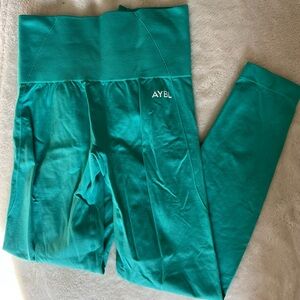 AYBL turquoise leggings